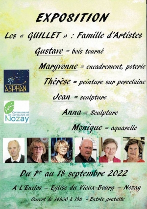 "Les Guillet" : Famille d'artistes - Journées du Patrimoine 2022