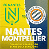 affiche FC NANTES / MONTPELLIER