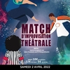 affiche Match d'improvisation théâtrale - Nantes (CITO) vs Paris (LUDI)