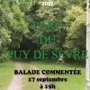 affiche Balade commentée du parc du Puy de Sèvre, commune de Treize-Vents - Journées du Patrimoine 2022