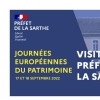 affiche Visite guidée de la préfecture de la Sarthe - Journées du Patrimoine 2022