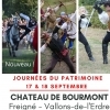 affiche Entrez dans l'Histoire! - Château de Bourmont - Journées du Patrimoine 2022