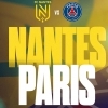 affiche FC NANTES / PARIS SAINT GERMAIN
