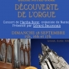 affiche Découverte de L'Orgue - Eglise Notre dame, Rocheservière - Journées du Patrimoine 2022