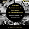 affiche Portes Ouvertes - Caserne Mellinet - Journées du Patrimoine 2022