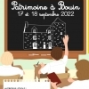affiche Patrimoine à Bouin - Bouin - Journées du Patrimoine 2022