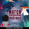 affiche Match d'improvisation théâtrale - Nantes (CITO) vs Saumur (les Impropulsifs)